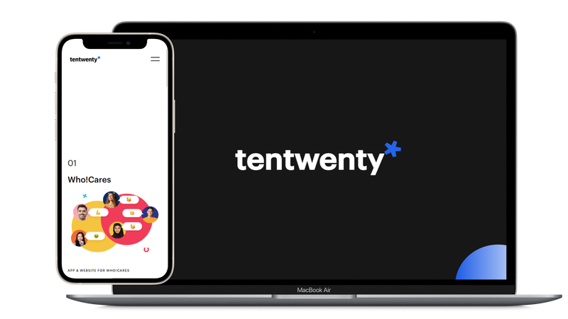 Screenshots of Tentwenty's Portfolio Clone